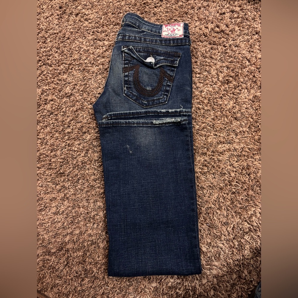 True Religion Dark Blue Denim Jeans